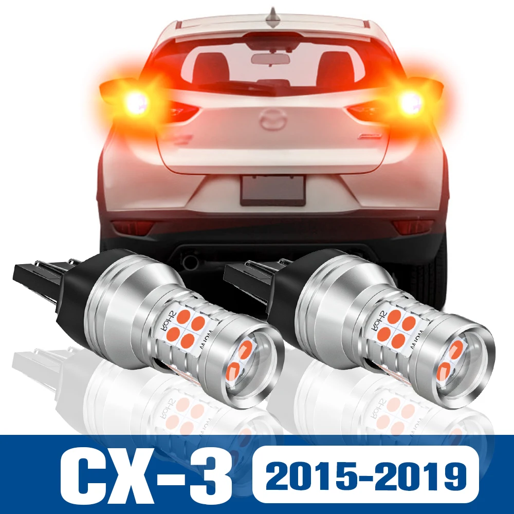 2 adet led fren İşığı Ampul Lamba Aksesuarları Canbus Mazda CX-3 CX 3 CX3 DK 2015 2016 2017 2018 2019