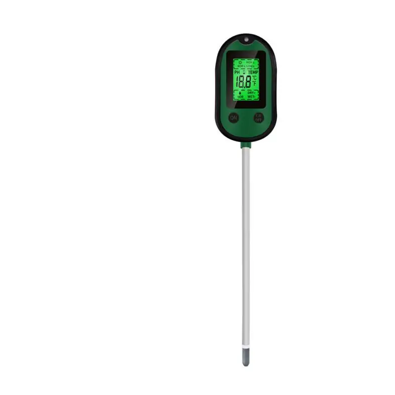 Nem Ölçer Aydınlık Düşürür Ve Bitkiler Toprak Sıcaklığı Test Cihazı Beş-in-one Sulama Testi Toprak Dedektörü Toprak Humidometer