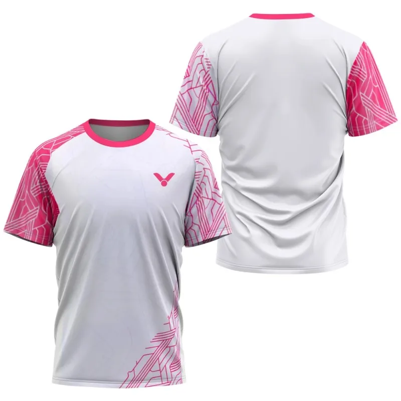 Yeni Badminton Tenis erkek t-shirtü Basketbol langırt tenis üniforması Çabuk Kuruyan Spor Salonu Spor Spor Koşu Kısa Kollu