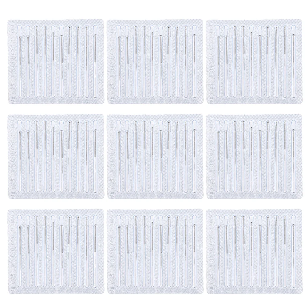 Steril Akupunktur İğneleri Tek Kullanımlık Paslanmaz Çelik 0.25*40mm / 0.25*25mm Yüz Vücut Güzellik Masajı İğneleri