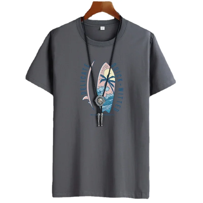 Erkek t-shirt Pamuk Anime Kısa kollu Tee Y2k Üstleri 2023 Yaz Erkek giyim Rahat Gevşek Büyük Boy Streetwear Grafik t shirt