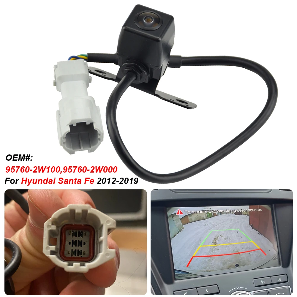 Araba aksesuarları Hyundai Santa Fe 2013-2016 İçin Yeni Dikiz Kamera Ters Kamera geri görüş kamerası 95760-2W000 957602W000