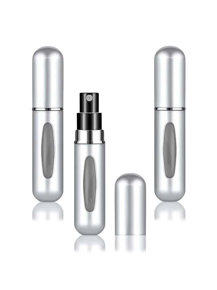 3 adet 5ml taşınabilir mini doldurulabilir parfüm şişesi Sprey Atomizer Taşınabilir Seyahat Boş Kozmetik Konteyner Parfüm Şişesi