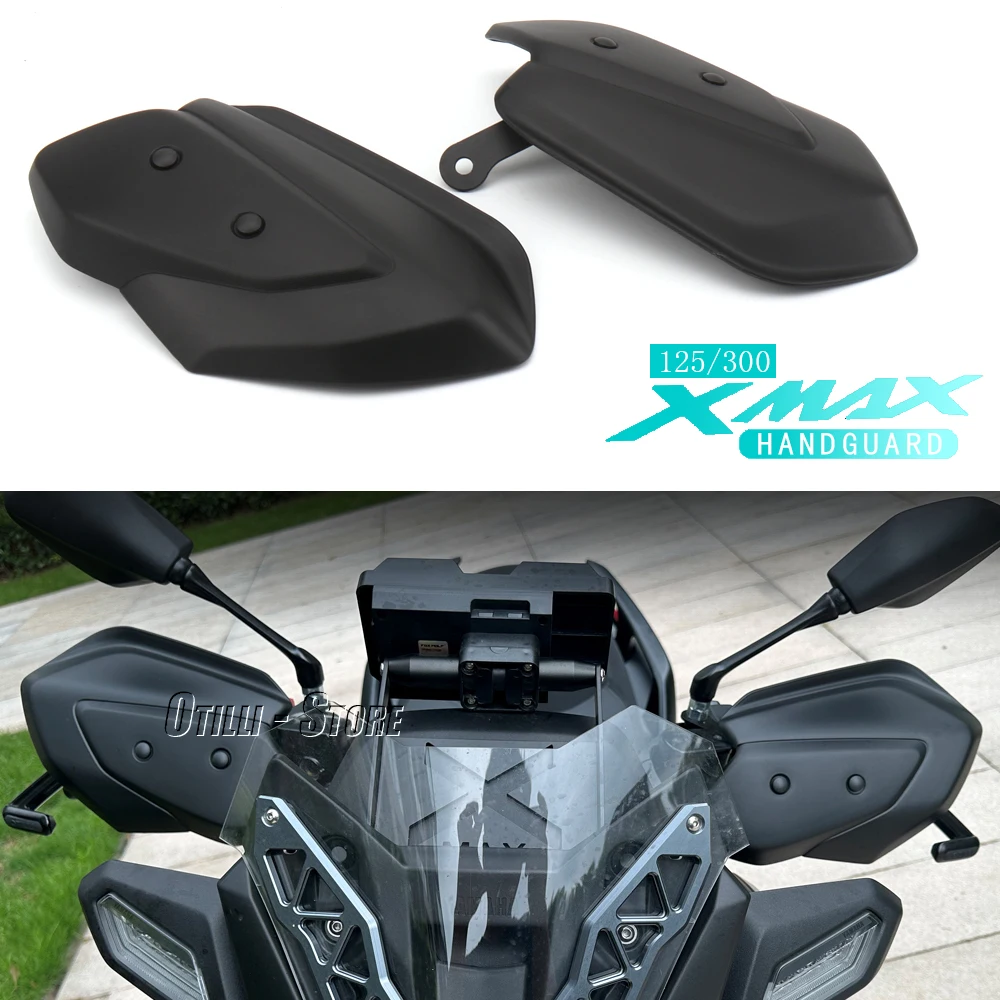 YAMAHA XMAX125 XMAX300 Yeni Knuckle Visor Motosiklet Rüzgar Geçirmez Handguard El Muhafızları Cam X-MAX 125 X-Max 300 2023 2024