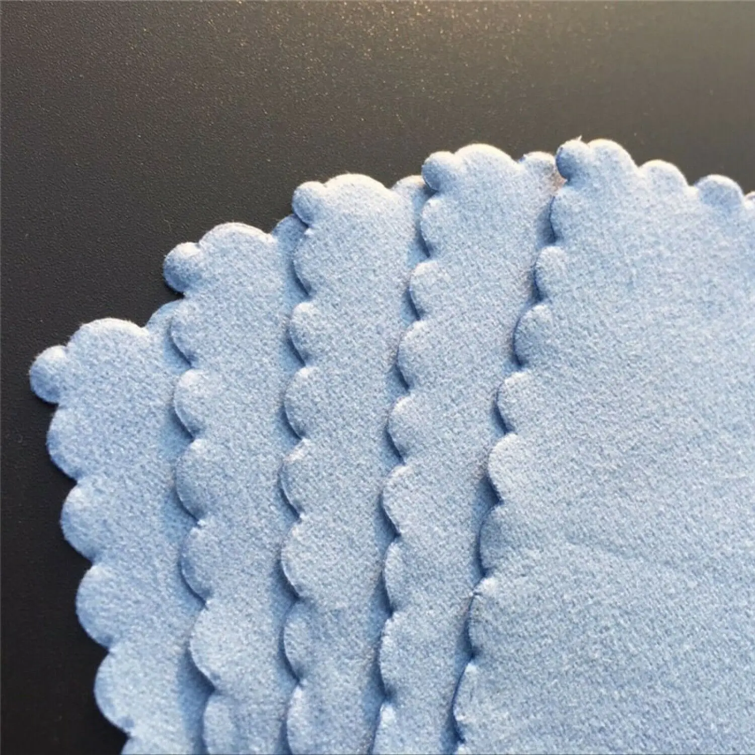 Kaplama Tüy Bırakmayan 20 ADET Mikrofiber Temizlik Bezleri Nano Seramik 10 * 10 cm Mavi Yumuşak Tüy Bırakmayan Otomotiv Aksesuarları
