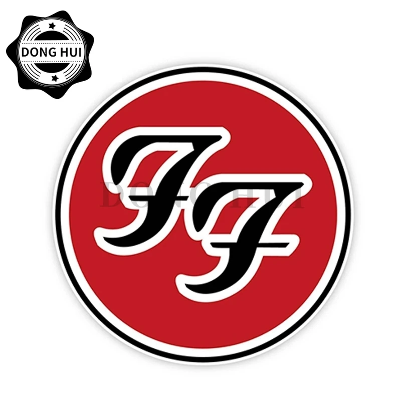 Foo FF Rock Grubu Araba Sticker Kaya Fanatik Kupa Gitar Dizüstü Kamp Motocross Kaykay Telefon Bavul Çıkartması