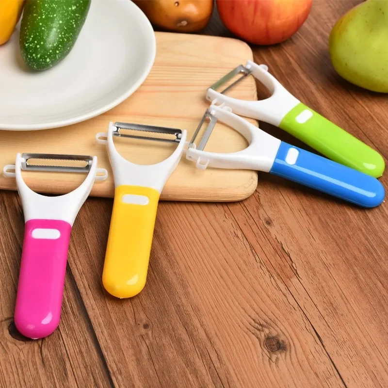 Paslanmaz Çelik Bıçak Soyma Bıçağı Mutfak Gadget Meyve, Sebze ve Kavun Soyma Bıçağı Yerli Elma Soyucu Planya Bıçağı