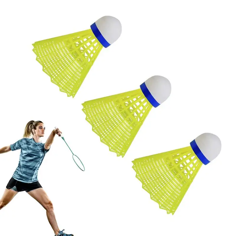 Aydınlatma Badminton topu kafa ışık renkli raketle açık spor eğlence gece eğitim topu