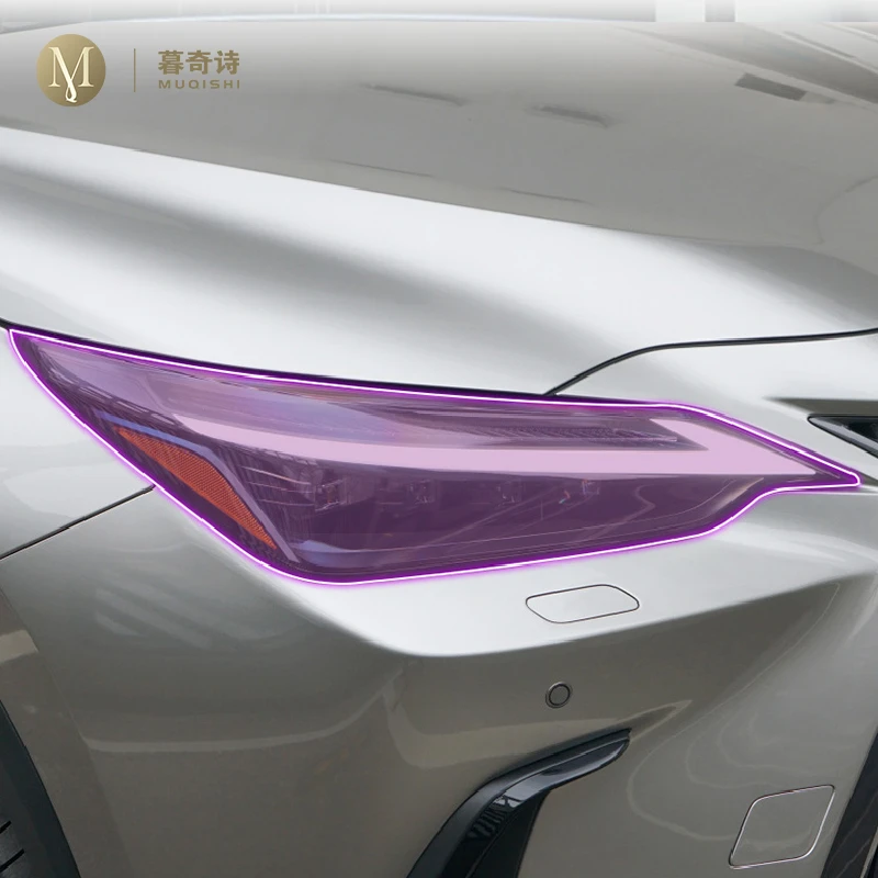 Lexus NX için 200 300 2022-2023 Araba dış Farlar PPF Boya koruma Filmi Anti scratch Çizik onarım TPU filmi şeffaf
