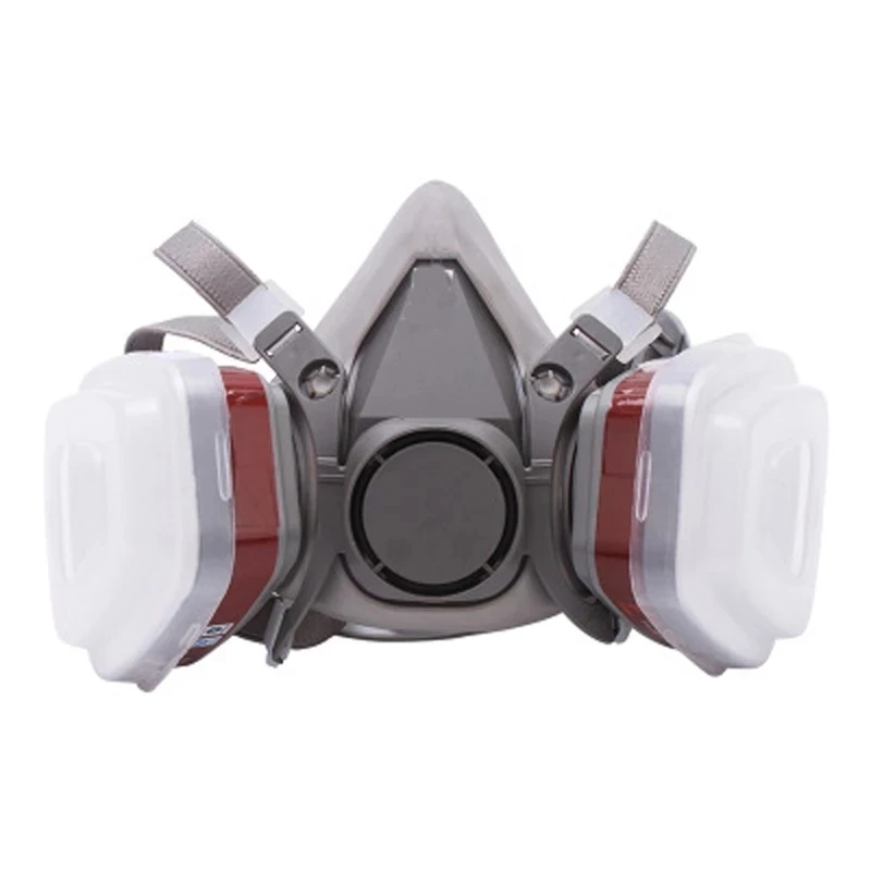 Filtreli Endüstriyel Gaz Maskesi, 6200 Solunum Cihazı, Toz Önleyici, Yüz Koruması, Yaygın Olarak Kullanılan