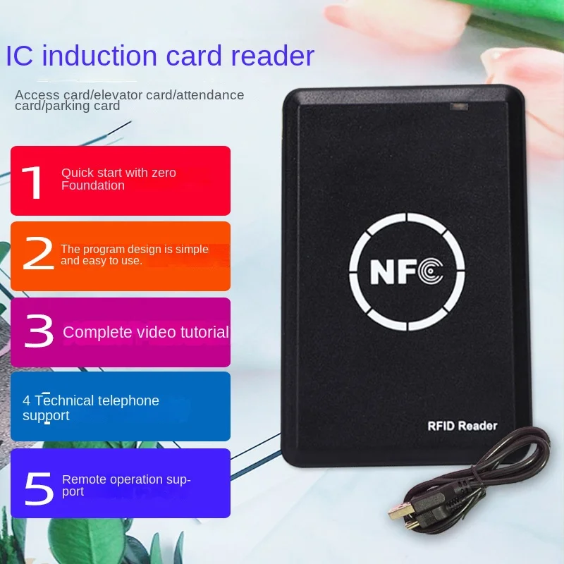 Akıllı Çok Fonksiyonlu IC Kart Erişim Kartı NFC Teksir