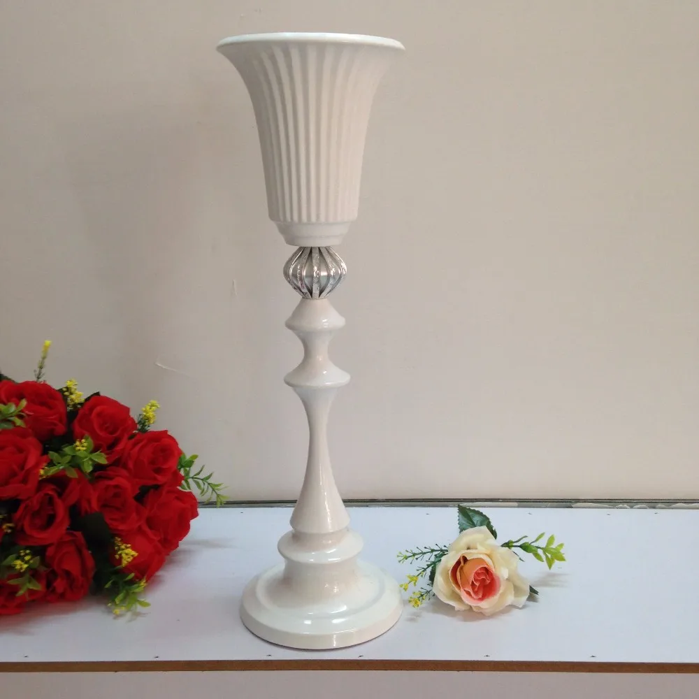 Yeni stil siyah& beyaz düğün vazo metal vazo çiçek vazo düğün dekorasyon için, parti dekorasyon, olay dekorasyon senyu01089