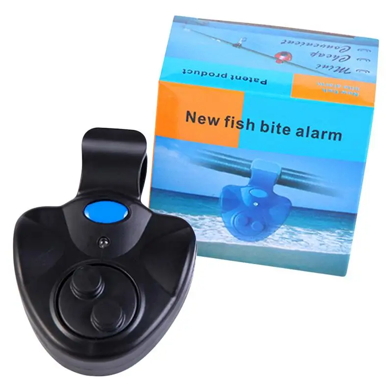 Yeni Sazan Balıkçılık Klip Seti Çubuk elektronik gösterge ışığı Balık Isırığı Ses Alarm Zili Sensörü Balıkçılık Aksesuarları Çubuklar İçin