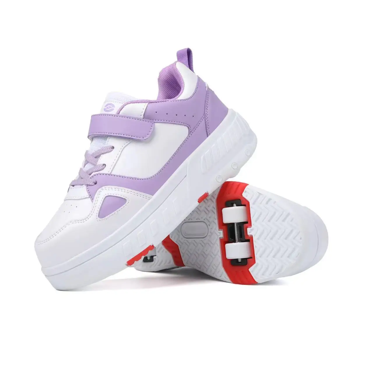 Moda Dört tekerlekli Ayrılabilir Paten Ayakkabı Çocuklar İçin Erkek Kız Rahat Spor Deformasyon Sneakers çocuk oyuncakları Hediye