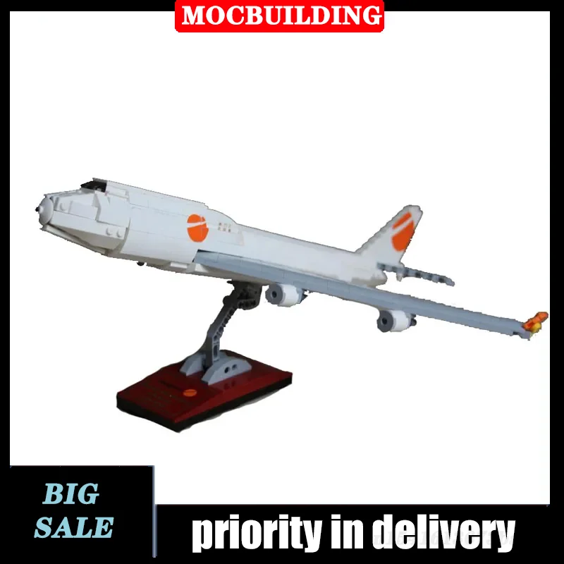 MOC Şehir Uçak Masası Modeli Yapı Taşı Montaj Kargo taşıma aracı Havaalanı Koleksiyonu Oyuncak Hediyeler