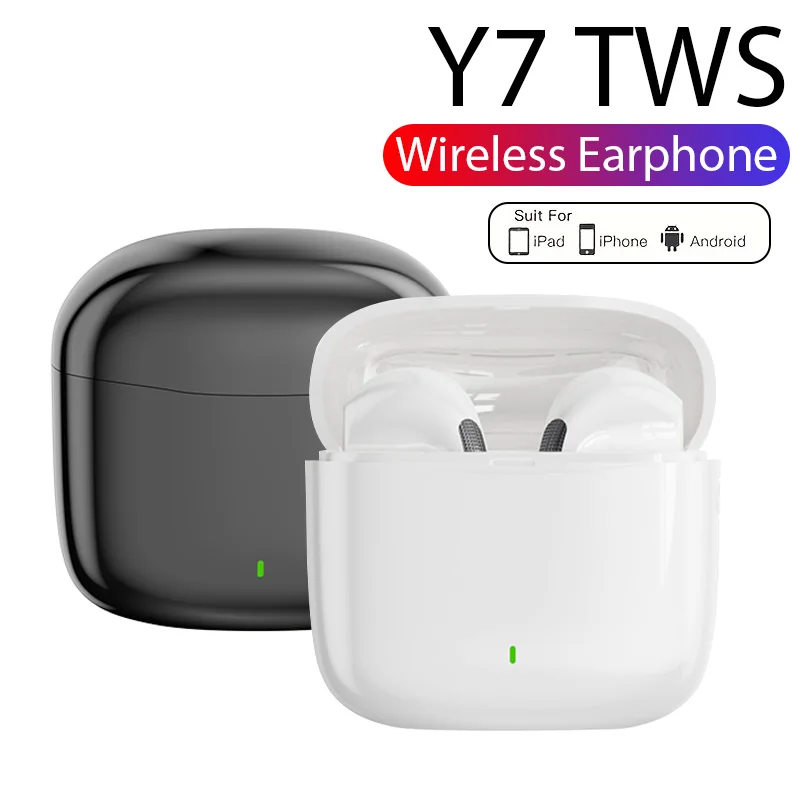 TWS Bluetooth Kulaklık Kablosuz Kulaklık Çift Mikrofon Stereo Kulaklık Spor Su Geçirmez Kulaklık için Şarj Kutusu ile Xiaomi iphone