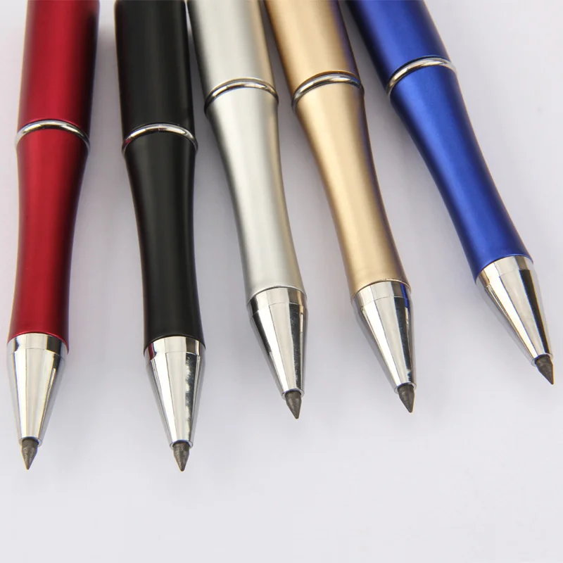 60 ADET DIY Hediye Okunabilir Kalem Mürekkepsiz Kalem Plastik Kalem Ev Okul Çocukları Öğrenciler Yazma Kroki Malzemeleri