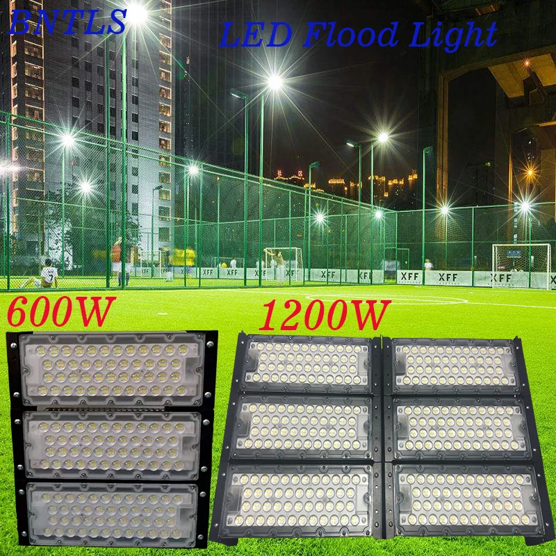 led ışık 1200W 1000W 800W 600W tünel ışık projektör Açık spot aydınlatma Lambası Su Geçirmez IP65 Stadyum ışık projektör ışık