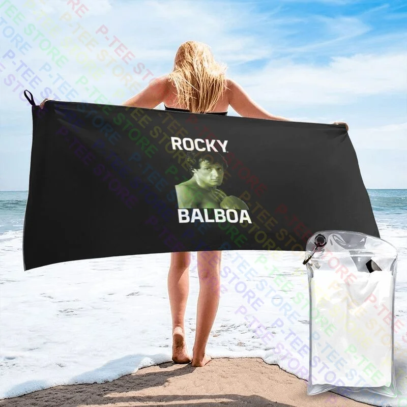 Rocky Film Rocky Balboa Hızlı kuru Havlu Yeni Banyo İçin Solma Yok
