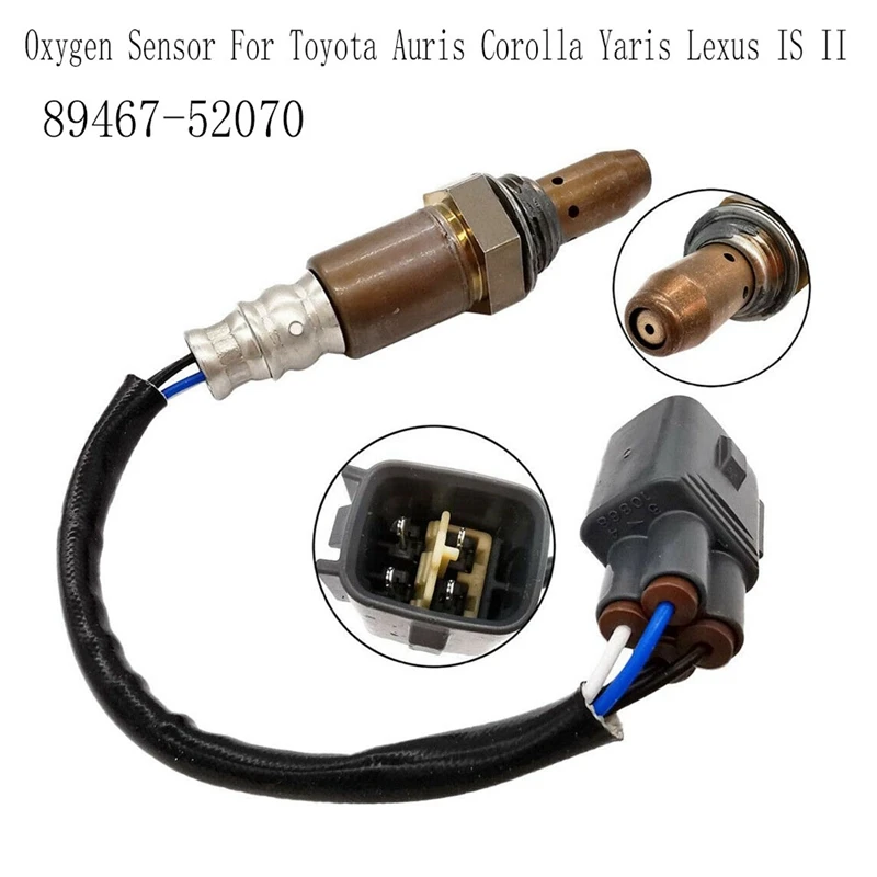 1 Adet 89467-52070 Yukarı Hava Yakıt Oranı Oksijen Sensörü Parçaları Aksesuarları Toyota Auris Corolla Yaris Lexus Is II O2 Sensörü