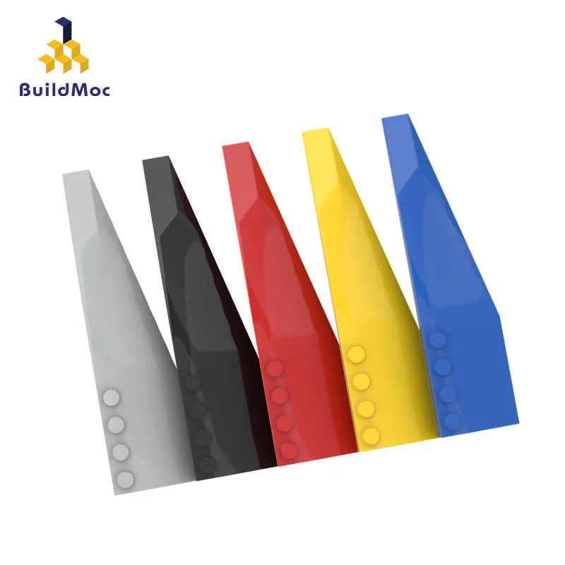 BuildMoc 1 ADET Toplar Parçacıklar 42060 12x3 Kama (Sağ) tuğla Yapı Taşları Değiştirilebilir Yüksek Teknoloji Parçası Çocuklar İçin