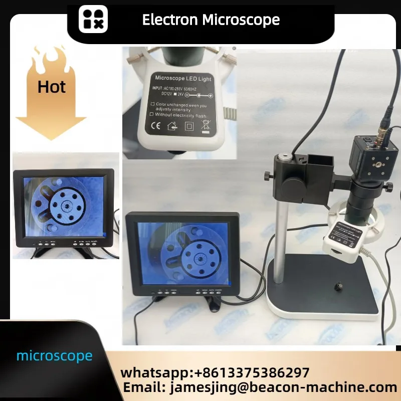 Ücretsiz Kargo !! Lcd Ekran elektron mikroskobu 100x Kez Dijital Mikroskop