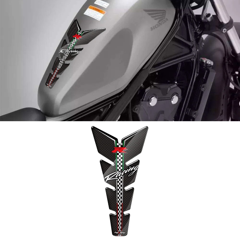 Motosiklet Gaz Tankı ped koruyucu İtalya Yarış Çıkartması Uyar Yamaha Ducati Aprilia Karbon Bak