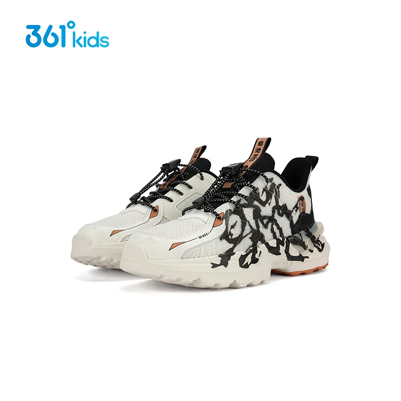 361 Derece rahat ayakkabılar Erkek Çocuklar için Sneakers Nefes Moda Çocuk koşu ayakkabıları Hafif kaymaz yürüyüş ayakkabısı