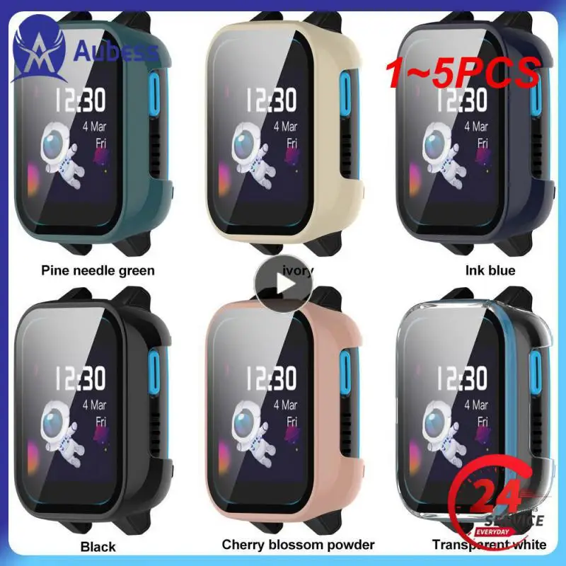 1~5 ADET Cam koruyucu film Sert Saat Durumda Xplora XGO3 Smartwatch Ekran
