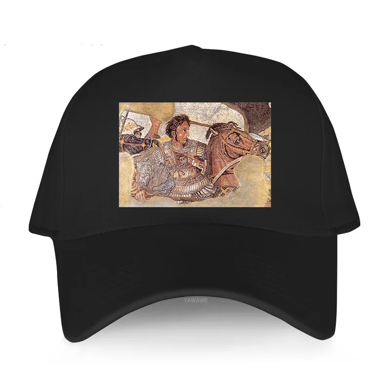 Erkek lüks marka kap açık spor kaput Büyük İskender Heykeli Roma Moda Yaz beyzbol şapkası Yaratıcı Baskılı Şapka