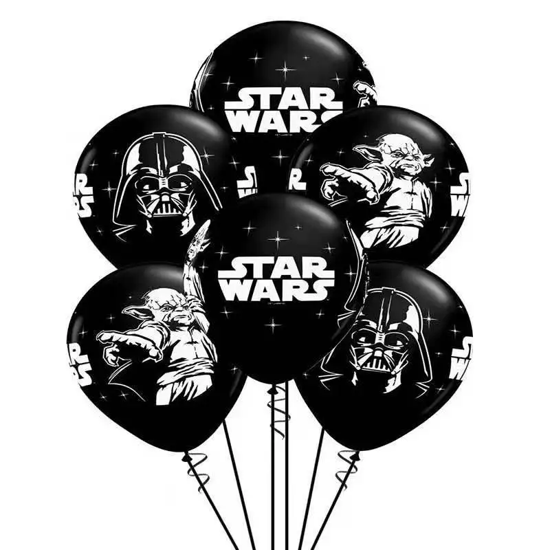 Sıcak Satış Ürünleri Star Wars Tema Parti Dekorasyon Malzemeleri Paketi Lateks Alüminyum Film Balon çocuk Klasik Oyuncaklar