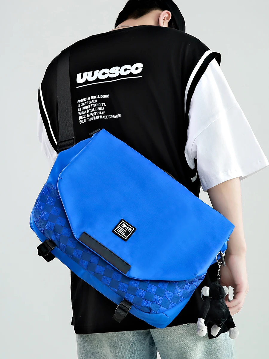 Moda Marka Büyük Kapasiteli askılı çanta omuzdan askili çanta Öğrenci Takım spor Satchel Çanta