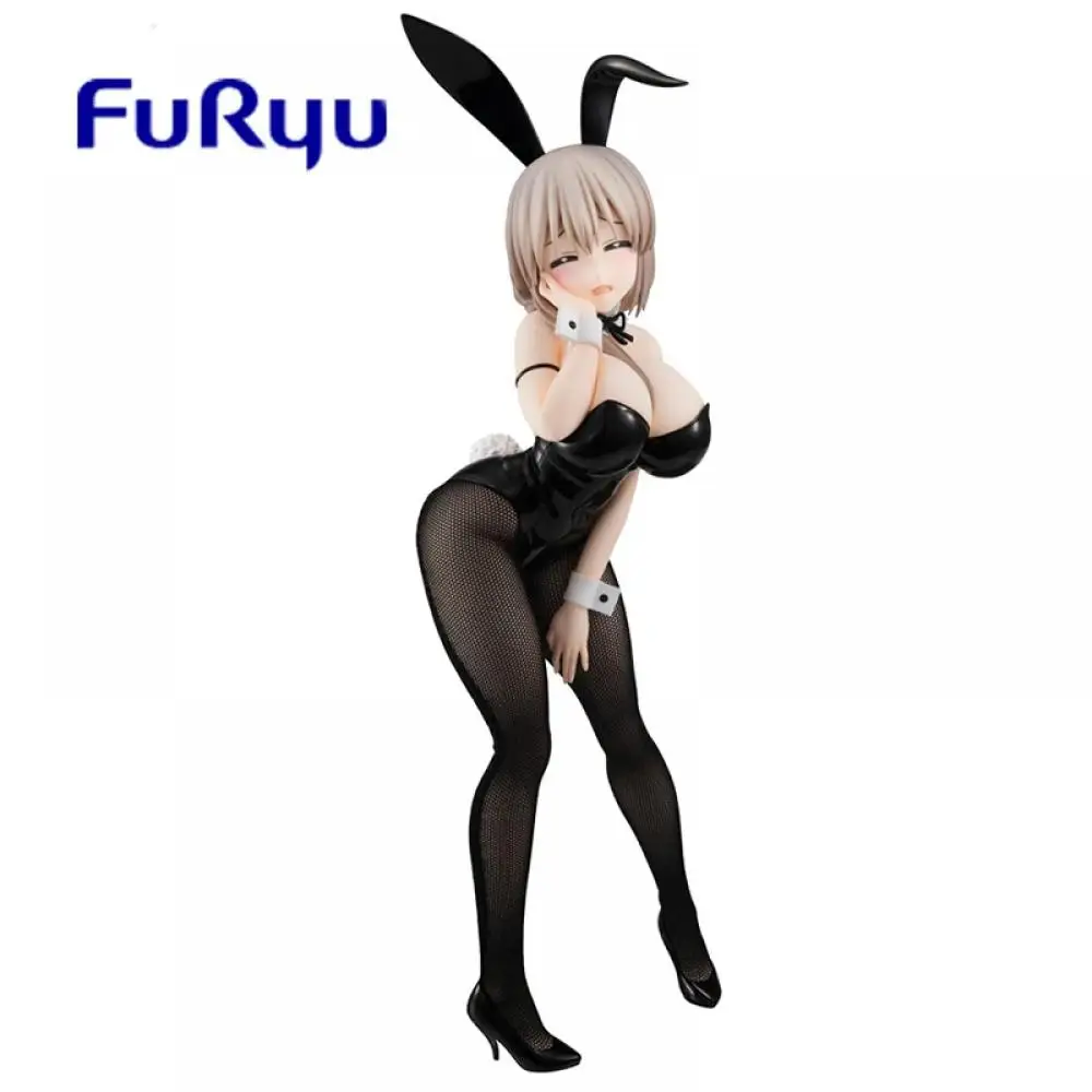 100 % Orijinal Furyu Uzaki-San Oynamak İstiyor 22 Cmuzaki Tsuki Bunny Anime Karakter Cep Oyuncak Toplama Modeli Hediye