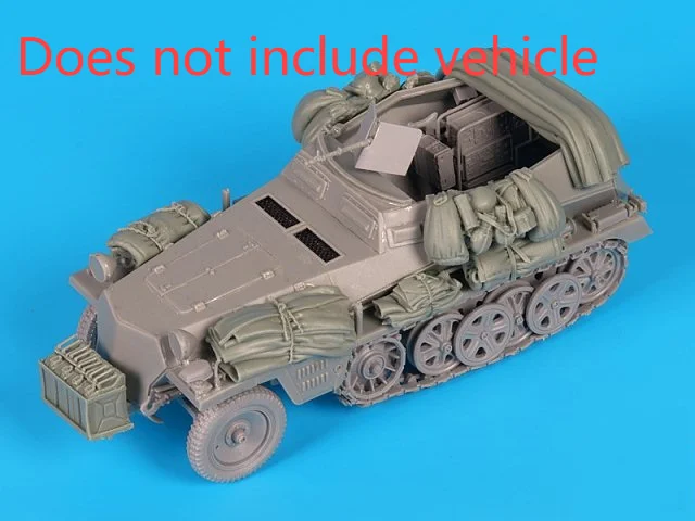 1:35 Ölçekli Reçine Döküm 250-3 Zırhlı Araç Parçaları Modifikasyonu, Tankın Boyasız Modelini İçermez
