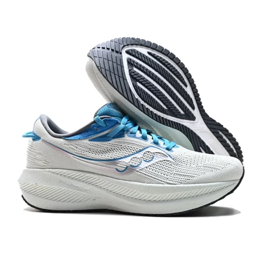 2024 YENİ Orijinal Saucony Trıump-h 21 Zafer Koşucu Hız Çapraz Koşu rahat ayakkabılar Erkekler Kadınlar Yastıklama Yarış Yol Ayakkabı