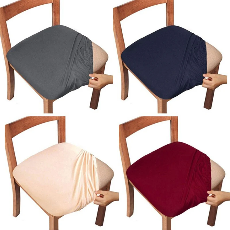 Yemek odası sandalyesi Kapak klozet kapağı s Spandex 13 katı Renkler Çıkarılabilir Yıkanabilir Elastik yastık kılıfı s Ev İçin