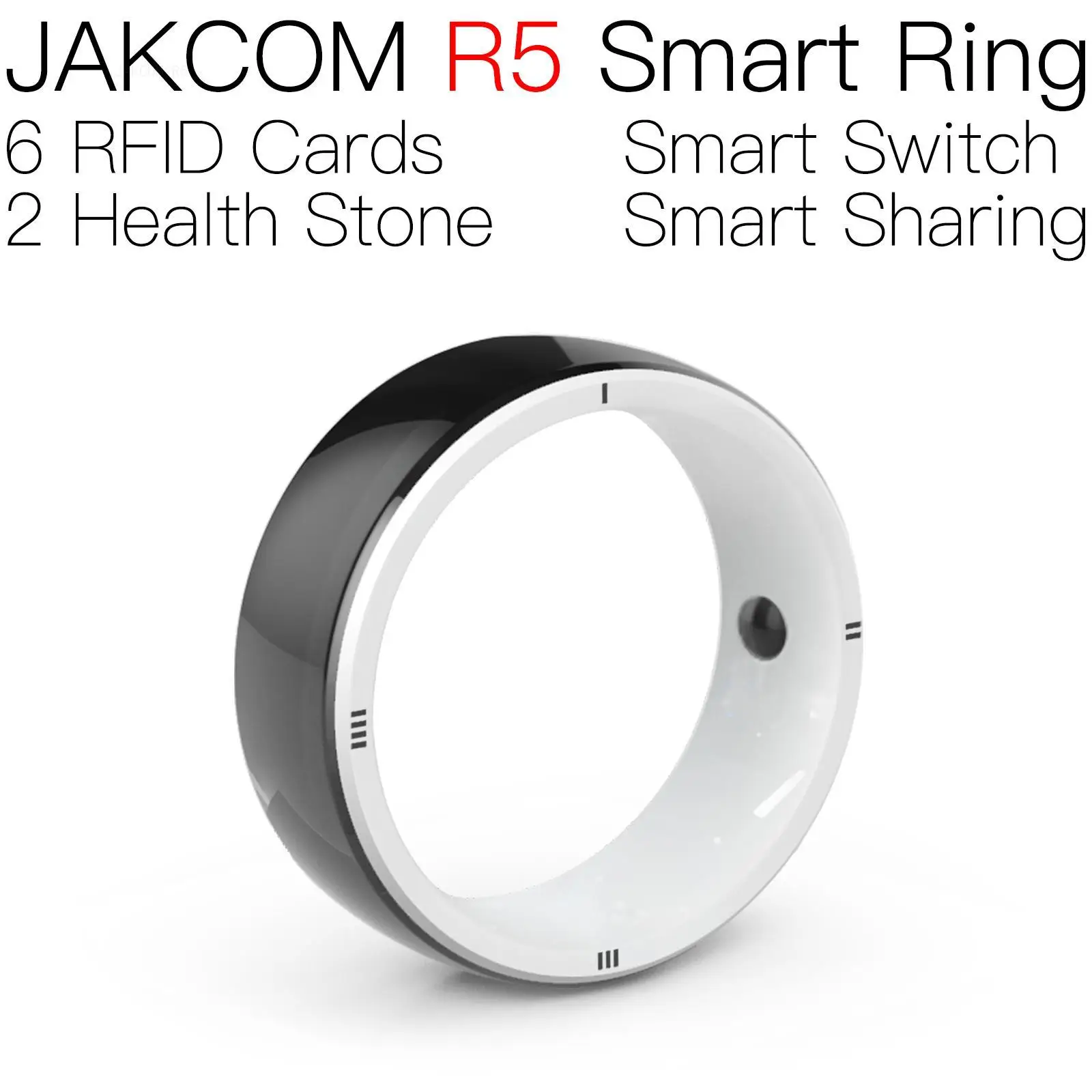 JAKCOM R5 Akıllı Yüzük Yeni Ürün Güvenlik koruma IOT algılama ekipmanları RFİD elektronik etiket 200328238