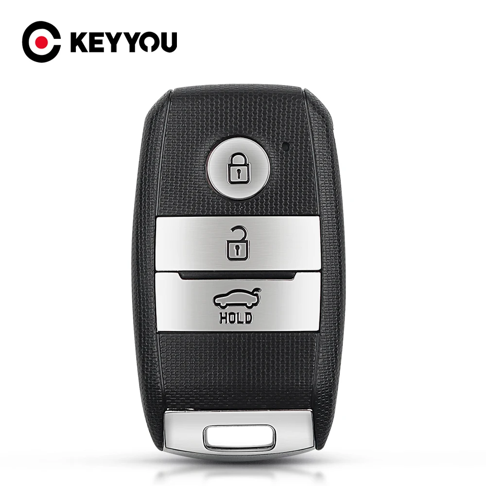KEYYOU 3 Düğmeler Yedek Uzaktan Anahtar Kabuk Akıllı Araba Anahtarı Durum Kapak Kia K3 K5 Picanto Optima Sorento Sportage