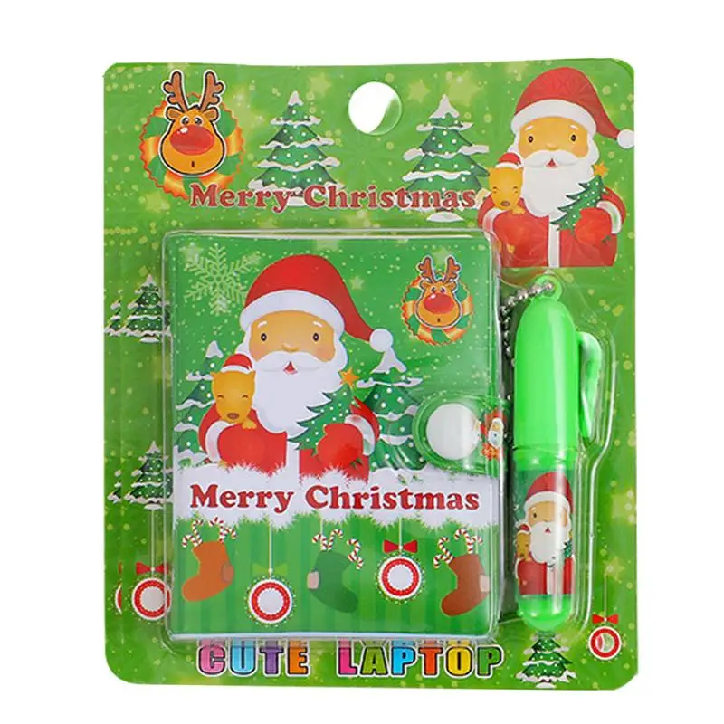 Sevimli Noel Dizüstü Basit El Defteri Çocuklar Sevimli Bloknotlar Zarif Mini Günlük Cep Defterleri noel hediyesi not defteri