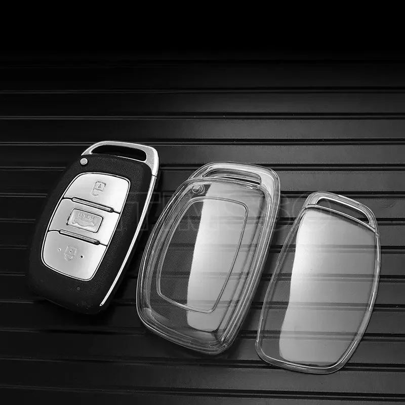TPU Araba Anahtarı Durum Kapak İçin Hyundai Tucson Sonata Fe Creta ıx25 ıx35 ıx45 ı10 ı20 ı30 ı40 Verna Solaris Mistra Elantra Accent
