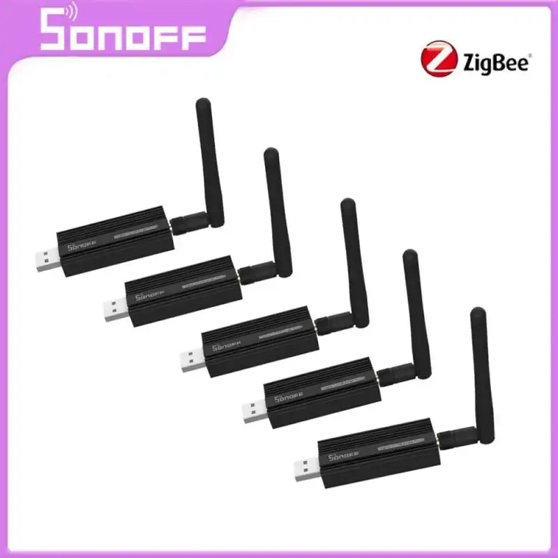 SONOFF 1-5 ADET ZB Dongle-E USB Dongle Artı ZigBee Kablosuz Zigbee Ağ Geçidi Analizörü ZHA Zigbee2MQTT Olarak Önceden Parladı ZigBee Yönlendirici